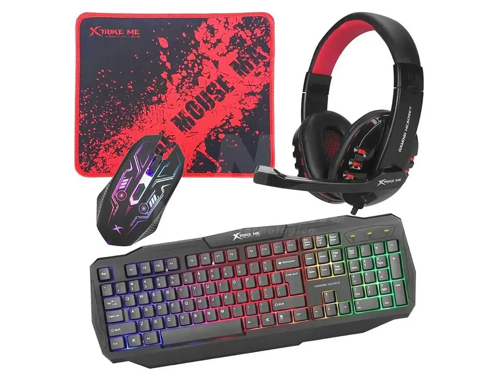 Pack Gamer Xtrike Me 4 en 1 CM-406 3