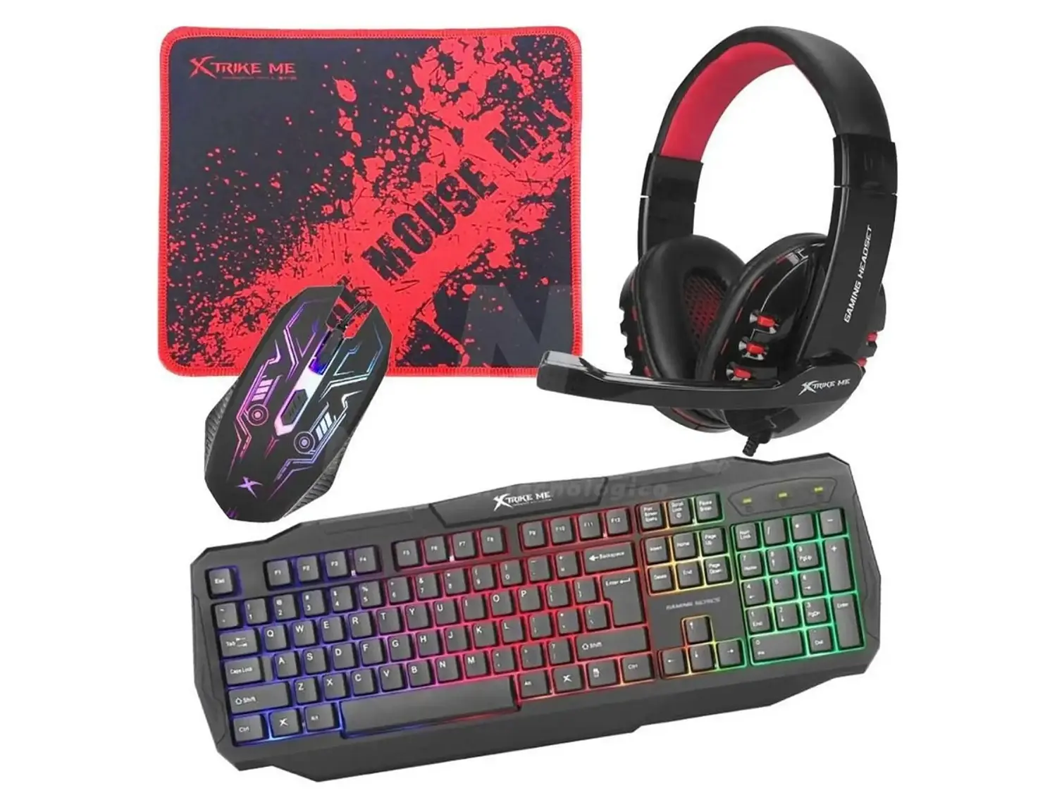 Pack Gamer Xtrike Me 4 en 1 CM-406 3
