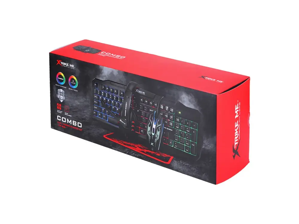 Pack Gamer Xtrike Me 4 en 1 CM-406 2