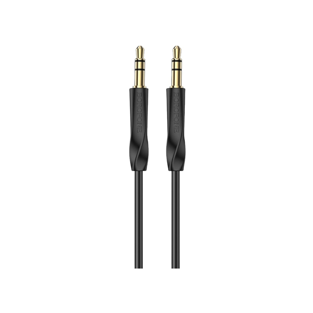 Cable de Audio Auxiliar Borofone BL16 1m, Color Negro 3