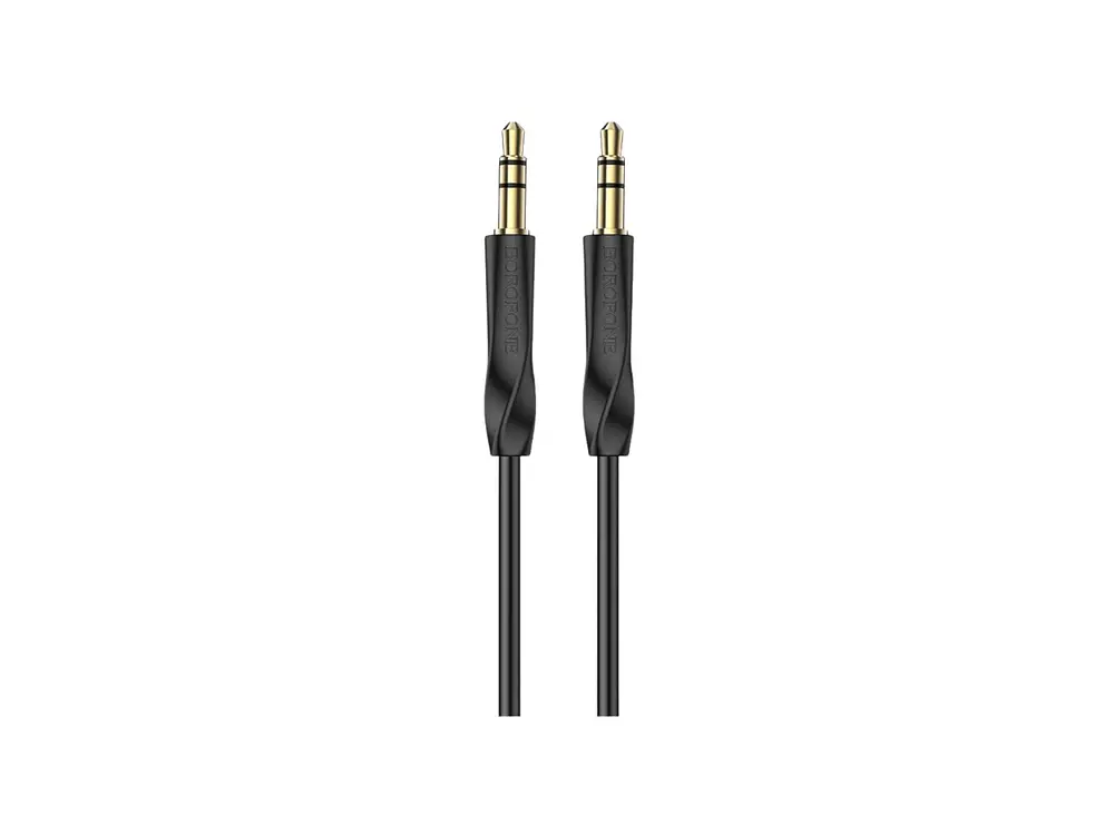 Cable de Audio Auxiliar Borofone BL16 1m, Color Negro 3