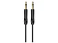 Cable de Audio Auxiliar Borofone BL16 1m, Color Negro - Miniatura 3