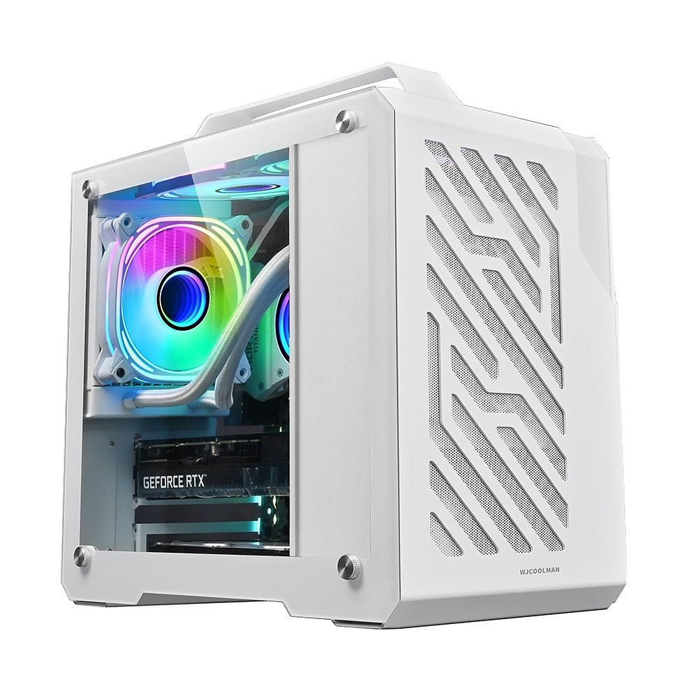 Gabinete Mini G600 White Wj coolman, Micro Atx, itx 1
