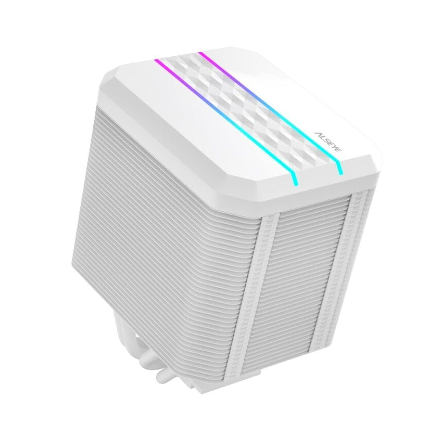 Cooler para CPU Alseye M90, AM5, LGA1700, Color Blanco 3