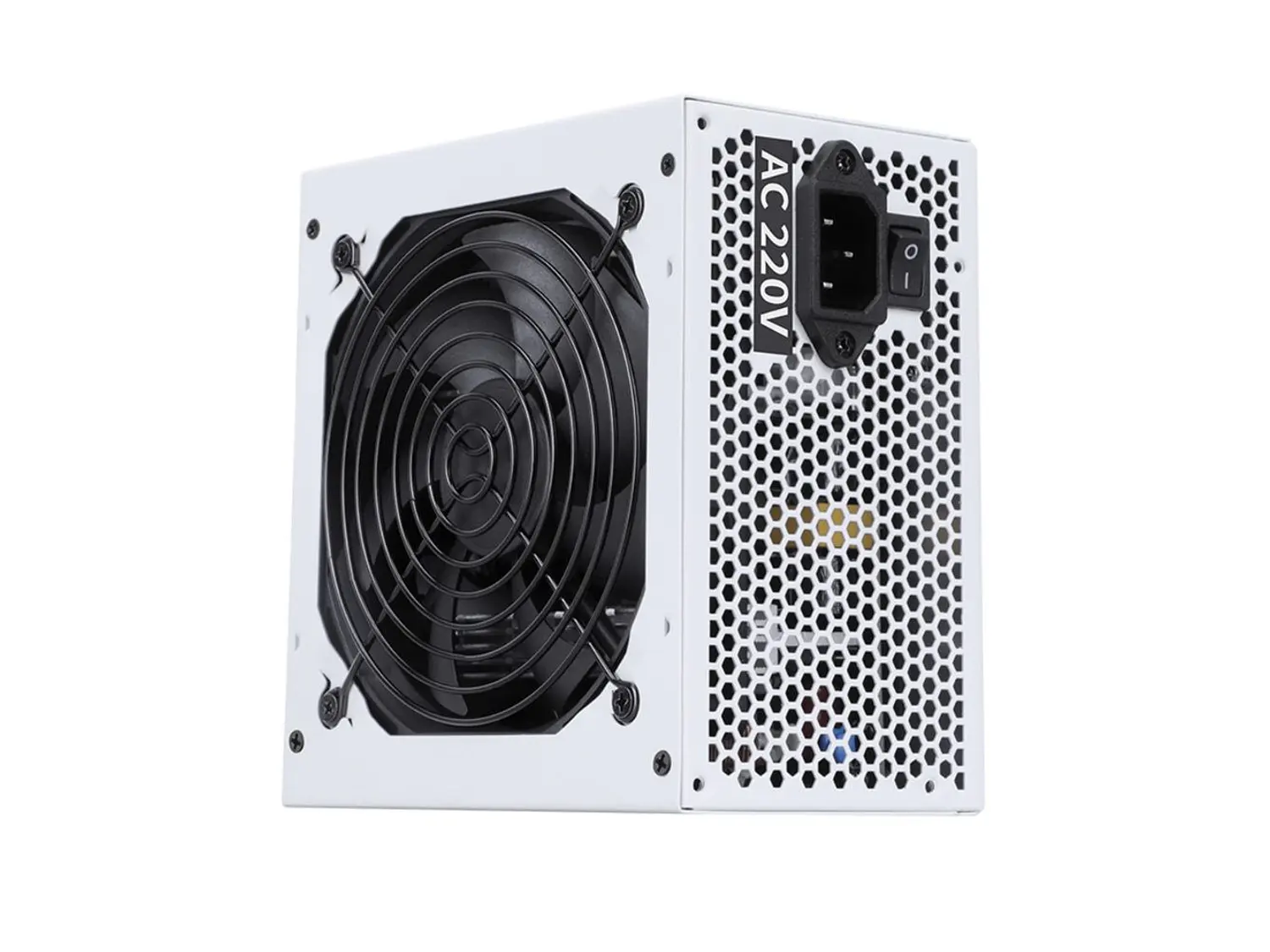 Fuente de Poder Segotep AN650W 80 Plus, Color Blanco 2