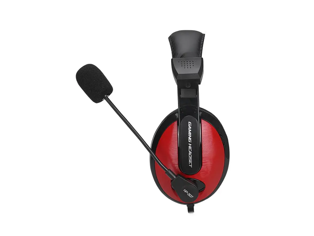 Audífono Gamer Xtrike Me HP-307, Jack 3.5, Color rojo, Micrófono con Filtro Anti Pop 3