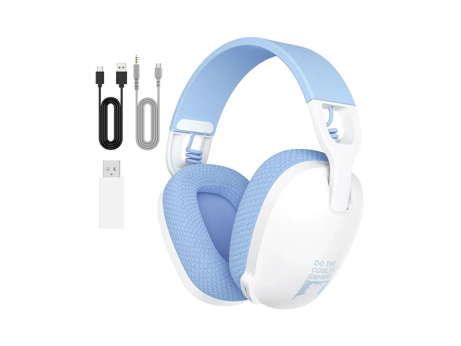 Audifono Gamer Onikuma B2 Inalambricos, Bluetooth, Color Blanco 2