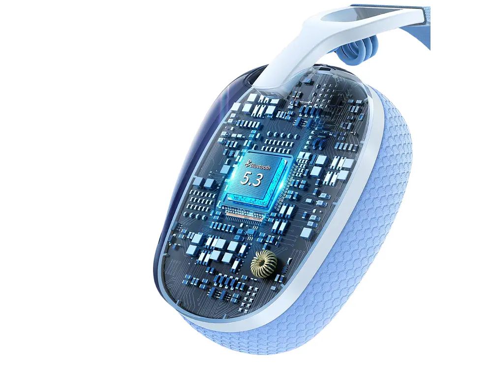 Audifono Gamer Onikuma B2 Inalambricos, Bluetooth, Color Blanco 3