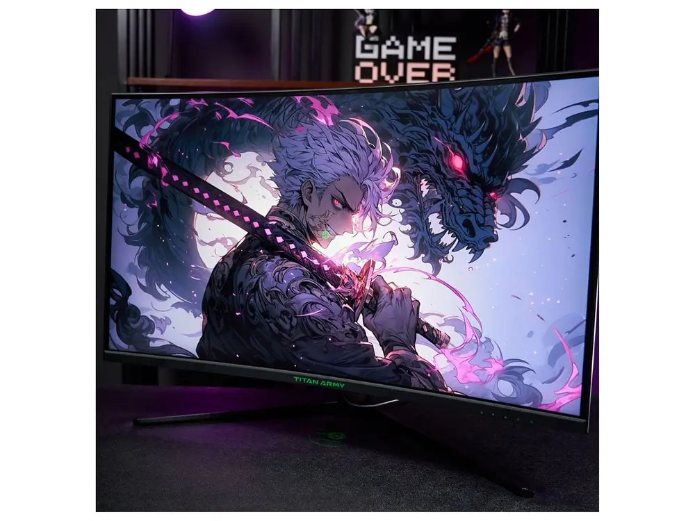 Monitor Gamer Titan Army 31,5