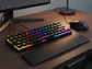 Teclado Mecánico Queen Collarwali 60%, inalámbrico, Color Negro, Switch Azul, Layout Español - Miniatura 3