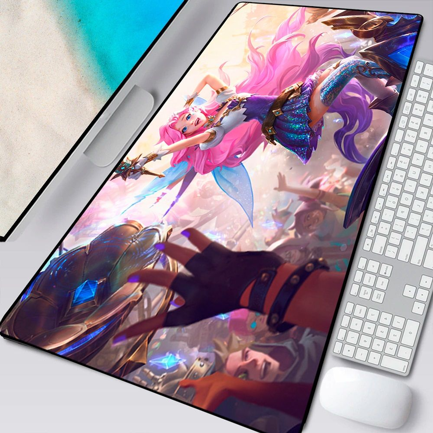 Mousepad Panther XL 90x40cm League Of Legends Seraphine 2