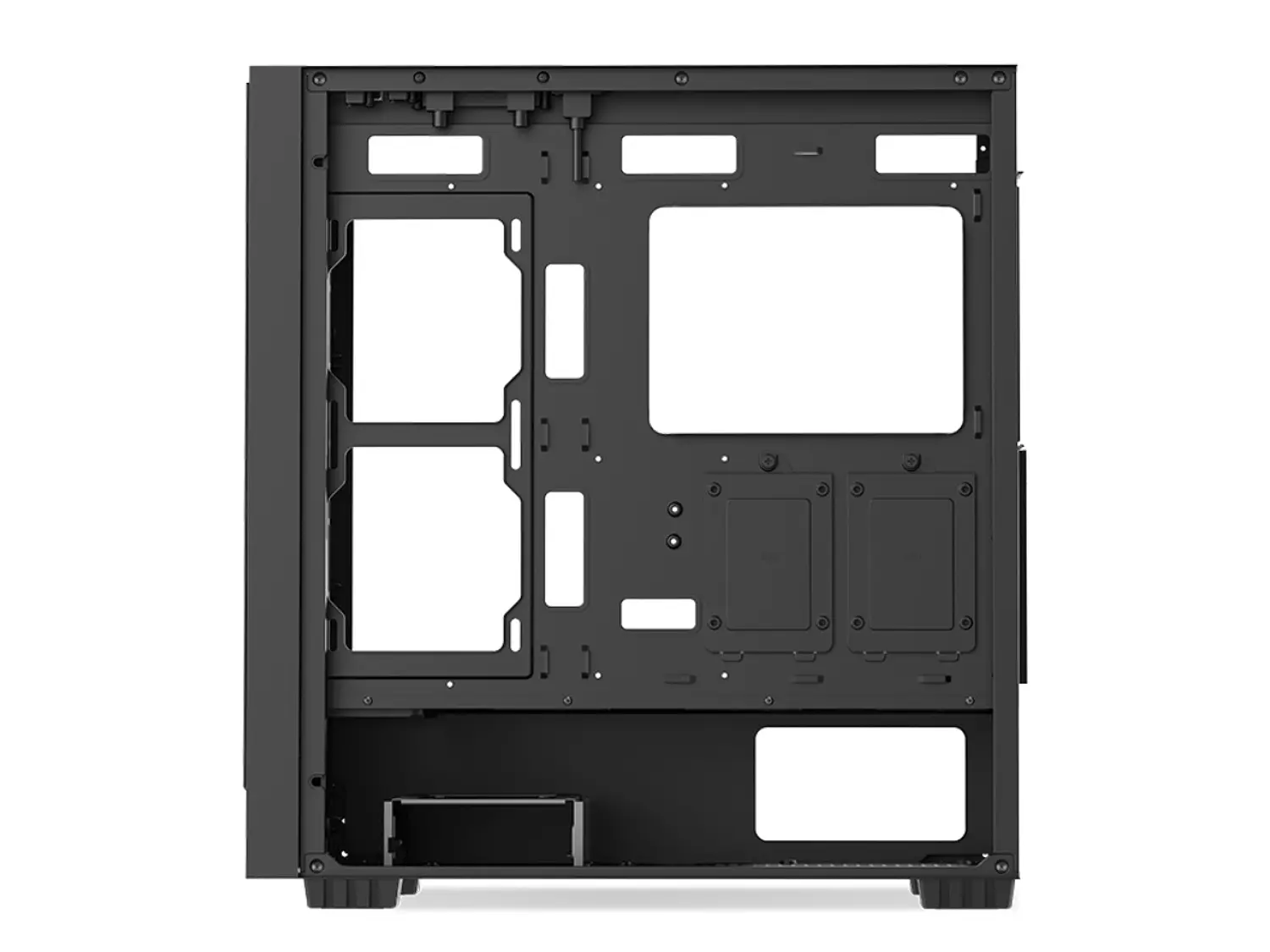 Gabinete Segotep Rambo 360Q, E-Atx, Color Negro 3