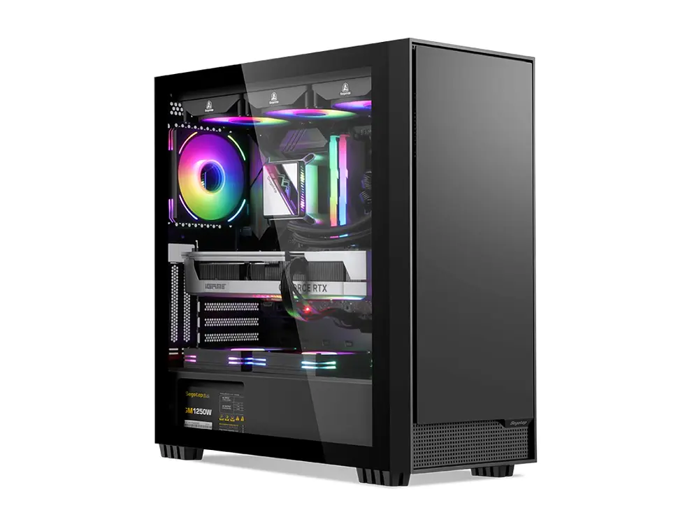 Gabinete Segotep Rambo 360Q, E-Atx, Color Negro 7
