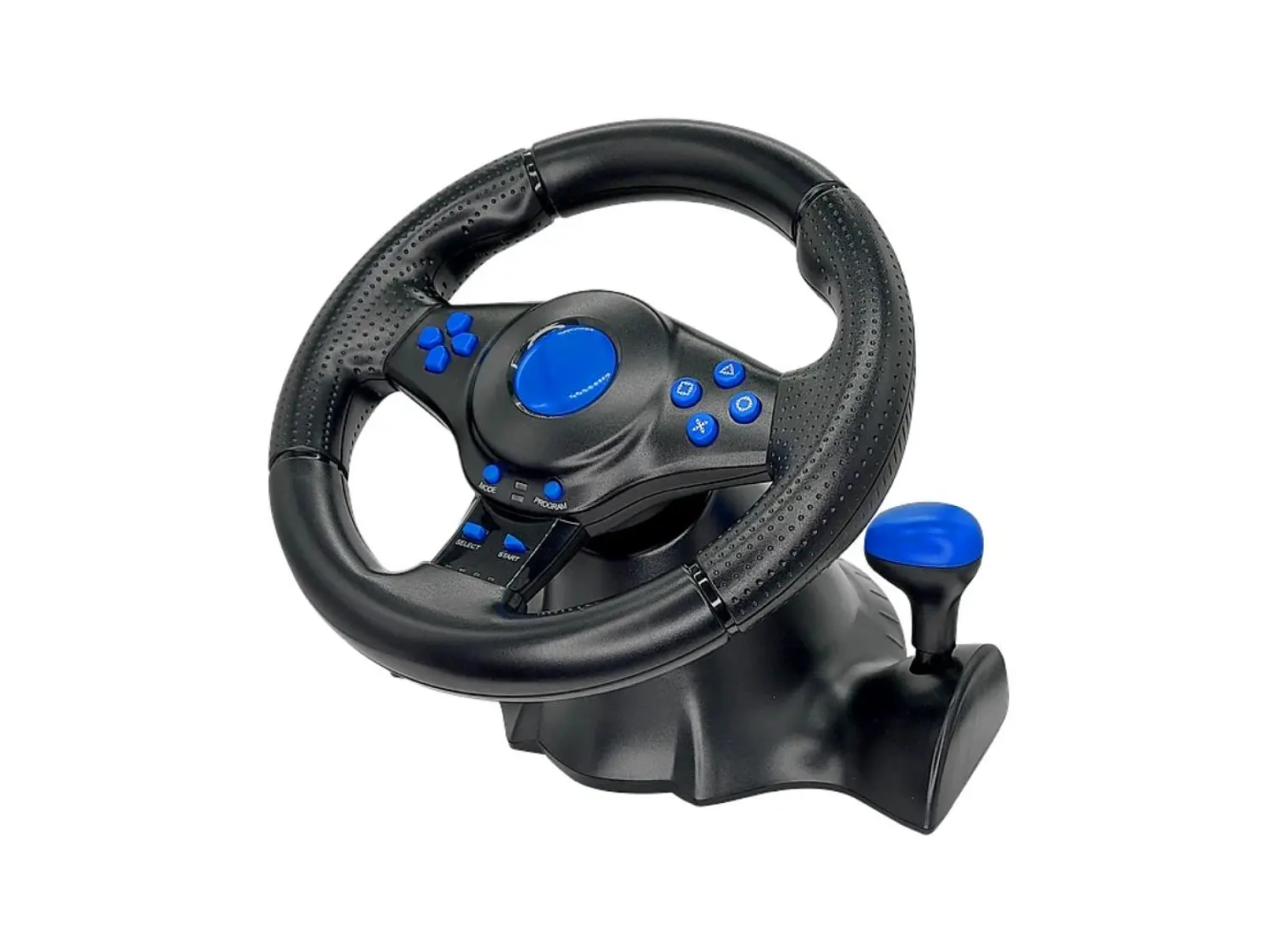 Volante Con Pedales Gt-07 Para Pc Y Consolas 1