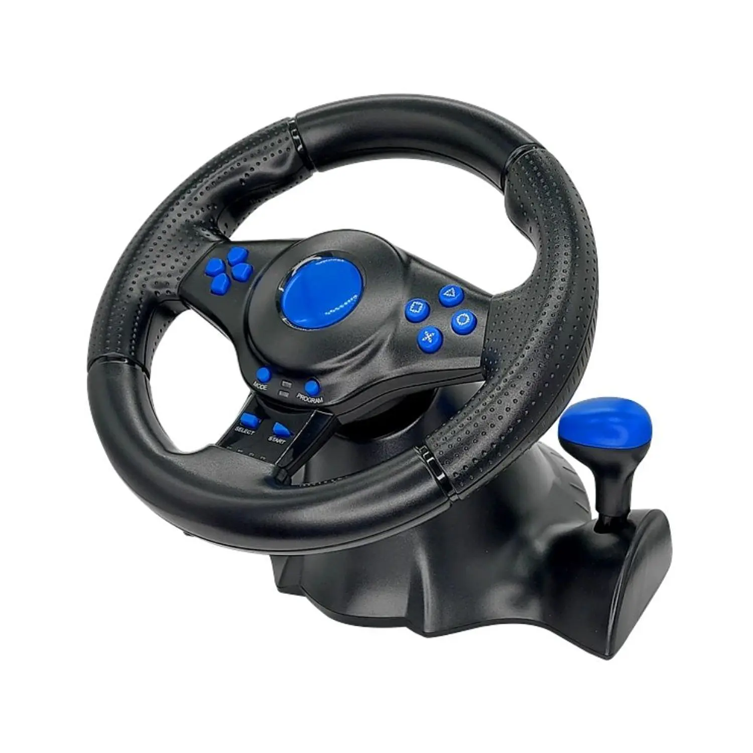 Volante Con Pedales Gt-07 Para Pc Y Consolas 1