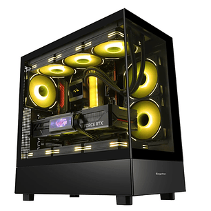 Gabinete Gamer Segotep Endura Pro, EATX, Color Negro