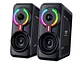 Parlantes Gamer Onikuma Rbg L6, Aux, 10W - Miniatura 1