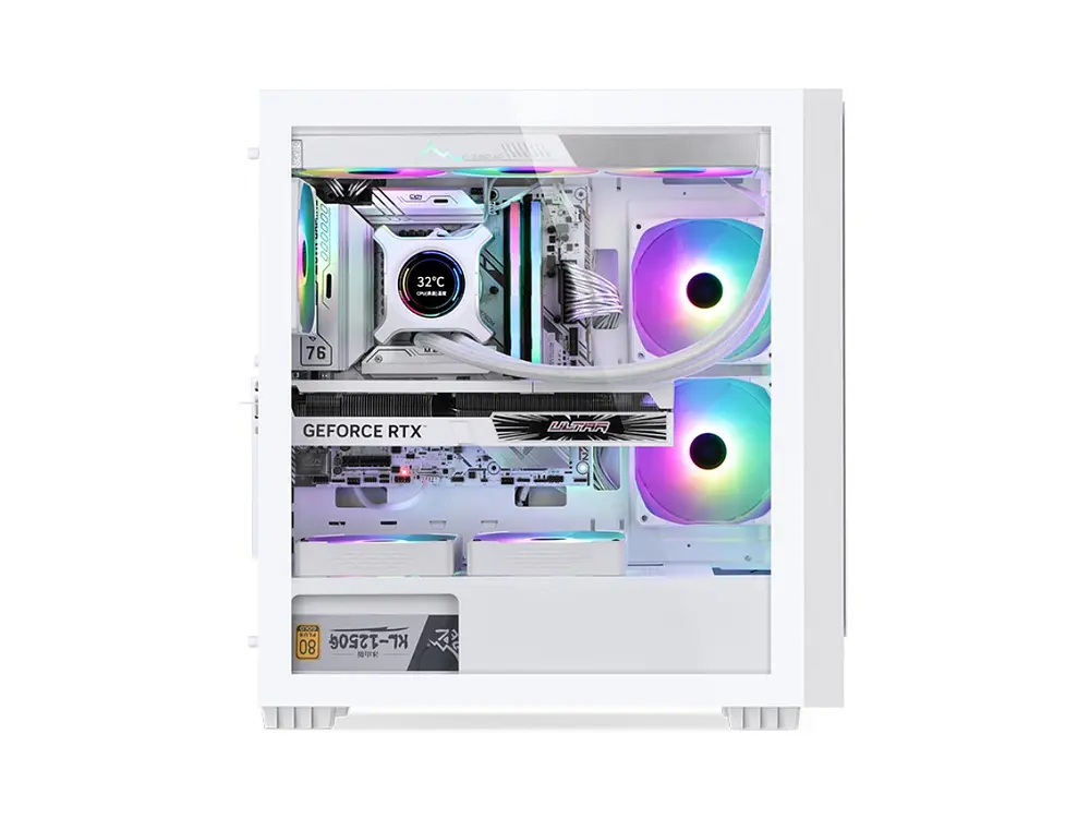 Gabinete Segotep Rambo 360Q, E-Atx, Color Blanco 5