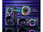 Parlantes Gamer Onikuma Rbg L6, Aux, 10W - Miniatura 2
