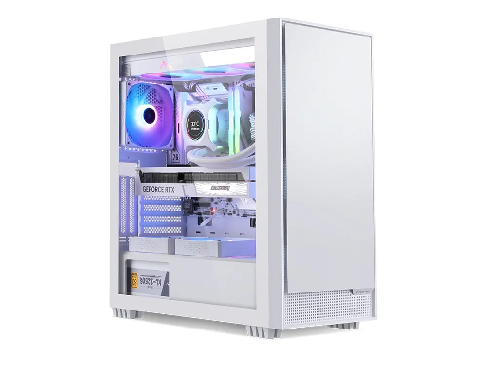 Gabinete Segotep Rambo 360Q, E-Atx, Color Blanco 8