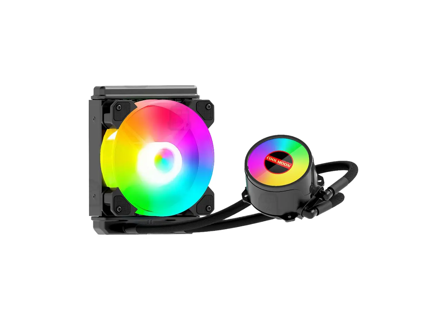 Refrigeración Liquida Coolmoon AR120 ARGB, LGA1700, AM5 2