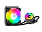 Refrigeración Liquida Coolmoon AR120 ARGB, LGA1700, AM5 - Miniatura 2