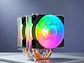 Disipador CPU Coolmoon MX6 Doble Fan, LGA1700, AM5 - Miniatura 6