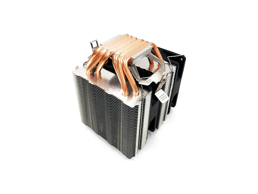 Disipador CPU Coolmoon MX6 Doble Fan, LGA1700, AM5 3