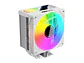 Cooler Para Cpu Coolmoon Gt600, Color Blanco, Pantalla Digital, Argb, LGA1851, AM5 - Miniatura 1