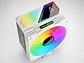 Cooler Para Cpu Coolmoon Gt600, Color Blanco, Pantalla Digital, Argb, LGA1851, AM5 - Miniatura 4