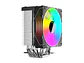 Cooler Para Cpu Coolmoon Gt600, Color Negro, Pantalla Digital, Argb, LGA1851, AM5 - Miniatura 6
