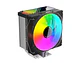 Cooler Para Cpu Coolmoon Gt600, Color Negro, Pantalla Digital, Argb, LGA1851, AM5 - Miniatura 1