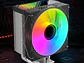 Cooler Para Cpu Coolmoon Gt400, Color Negro, Pantalla Digital, Argb, LGA1851, AM5 - Miniatura 3