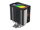 Cooler Para Cpu Coolmoon Gt400, Color Negro, Pantalla Digital, Argb, LGA1851, AM5 - Miniatura 5