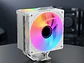 Cooler Para Cpu Coolmoon Gt400, Color Blanco , Pantalla Digital, Argb, LGA1851, AM5 - Miniatura 3