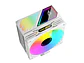 Cooler Para Cpu Coolmoon Gt400, Color Blanco , Pantalla Digital, Argb, LGA1851, AM5 - Miniatura 4