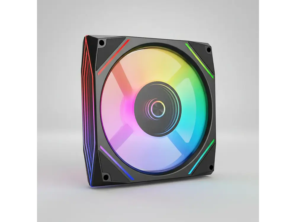 Ventilador 120mm Coolmoon Ly120 Argb Prisma, Color Negro, 71 Cfm 4