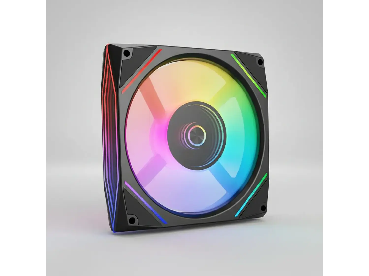 Ventilador 120mm Coolmoon Ly120 Argb Prisma, Color Negro, 71 Cfm 4