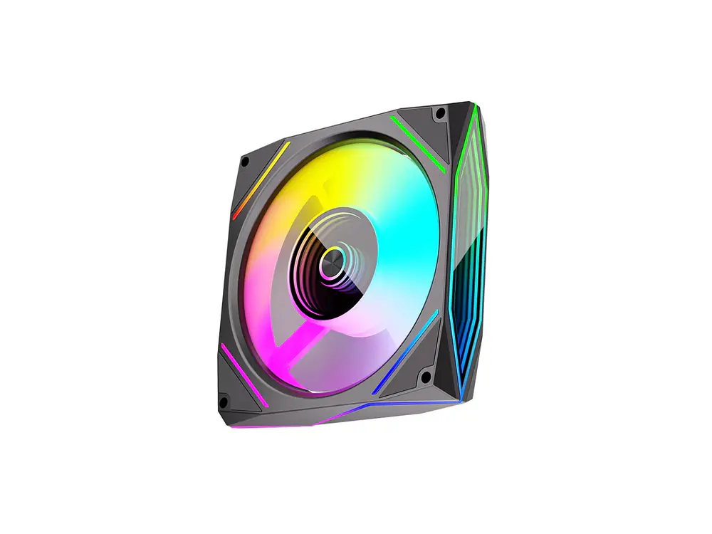 Ventilador 120mm Coolmoon Ly120 Argb Prisma, Color Negro, 71 Cfm 8