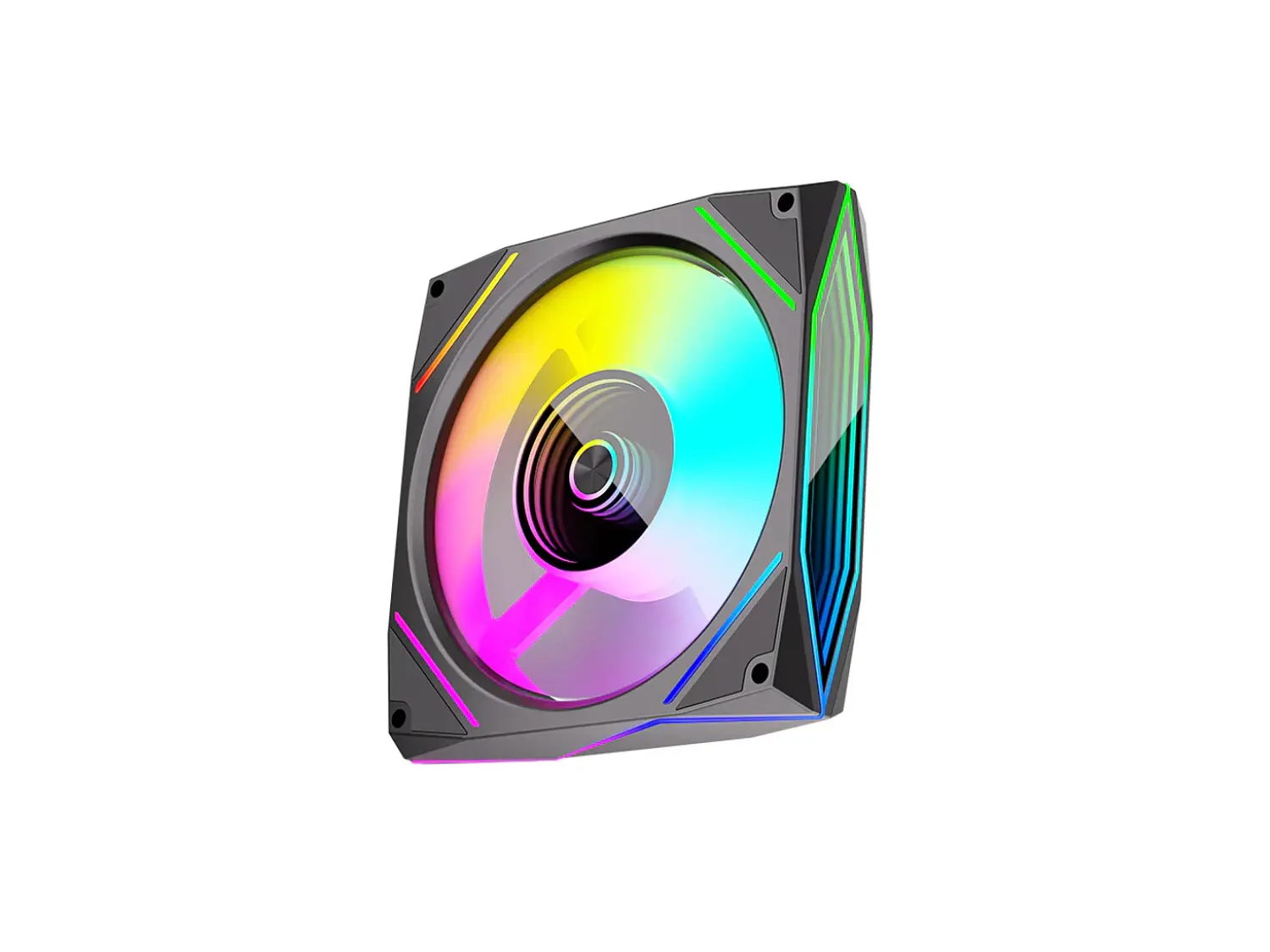 Ventilador 120mm Coolmoon Ly120 Argb Prisma, Color Negro, 71 Cfm 8