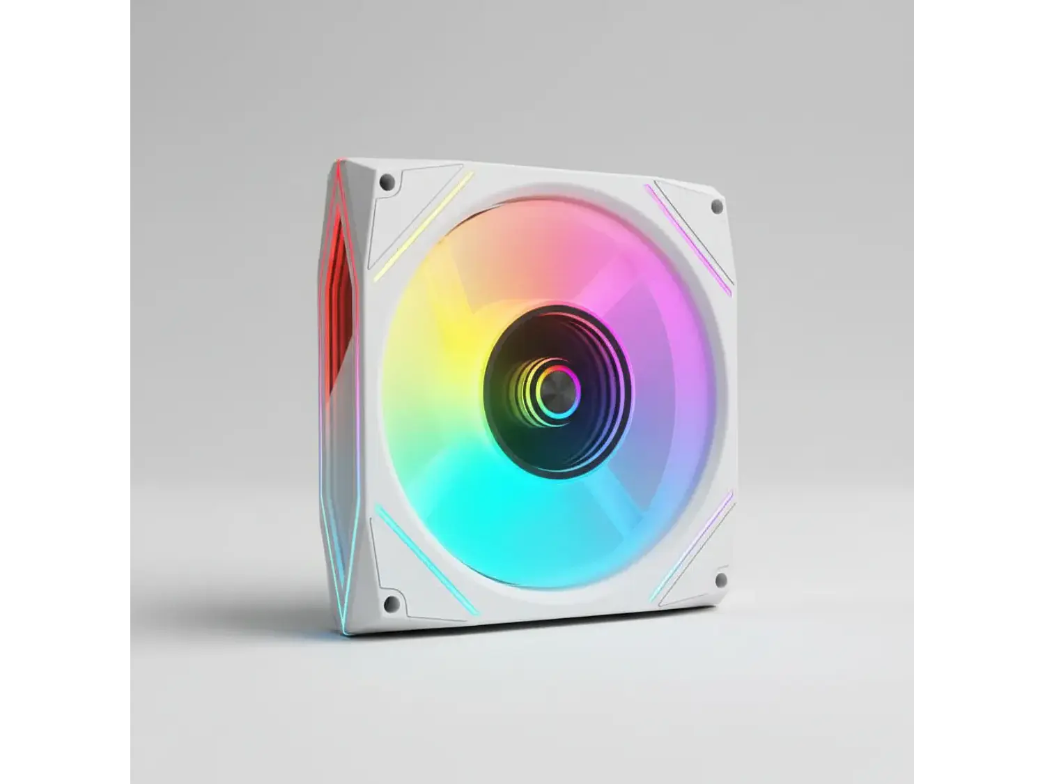 Ventilador 120mm Coolmoon Ly120 Argb Prisma, Color Blanco, 71 Cfm 8
