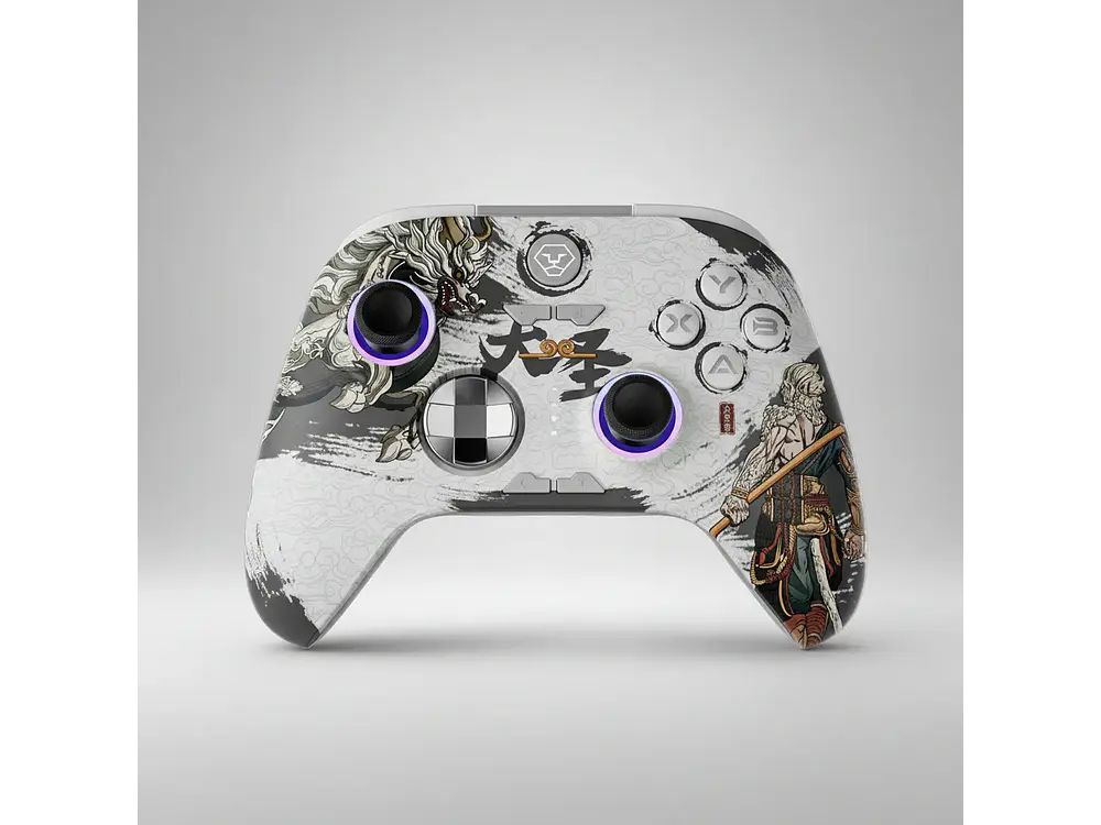 Control Inalámbrico Aolion, Efecto Hall, Rgb, Edición Black Myth Wukong 3
