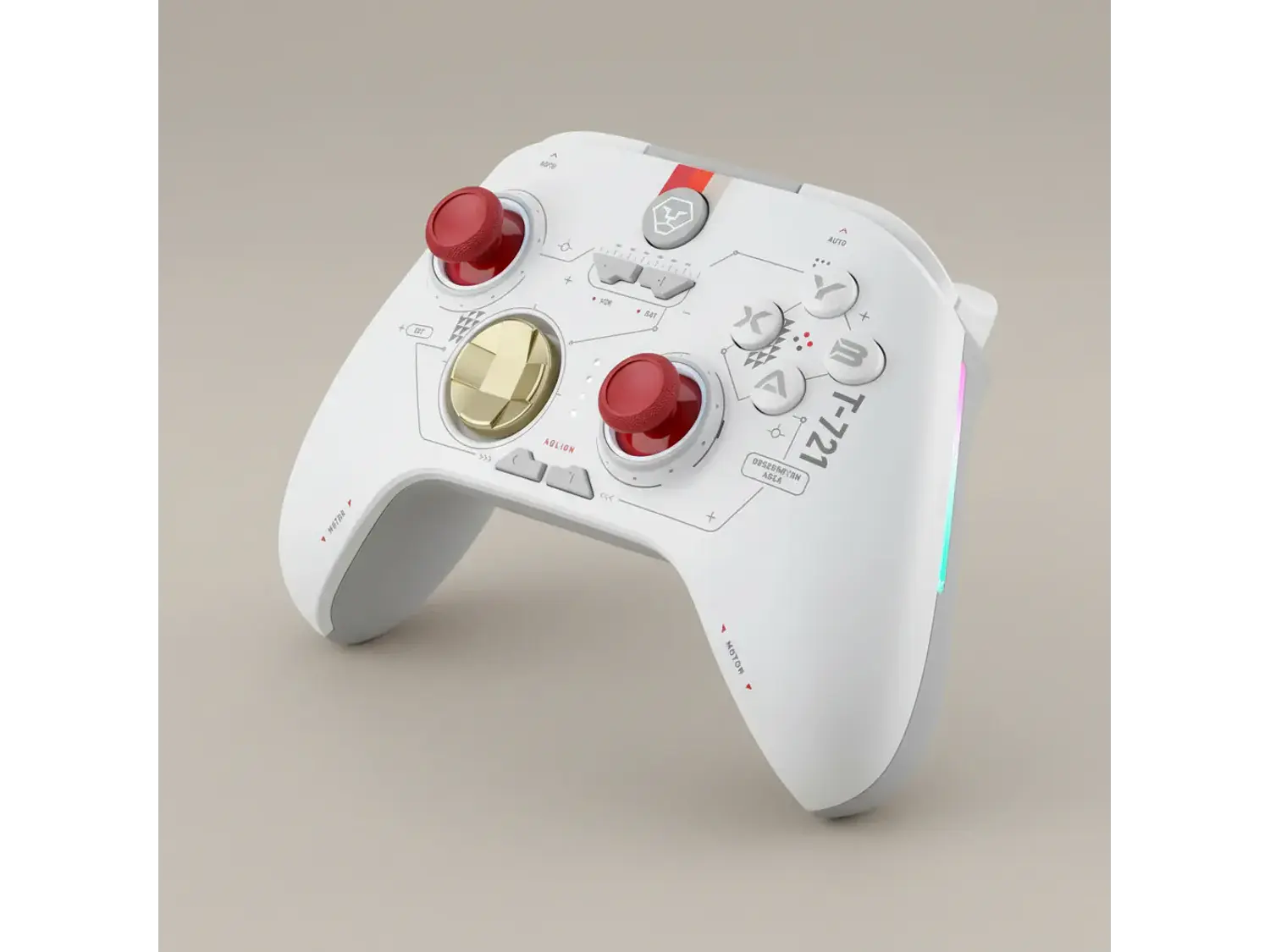 Control Inalámbrico Aolion, Efecto Hall, Rgb, Edición Starry Sky 7