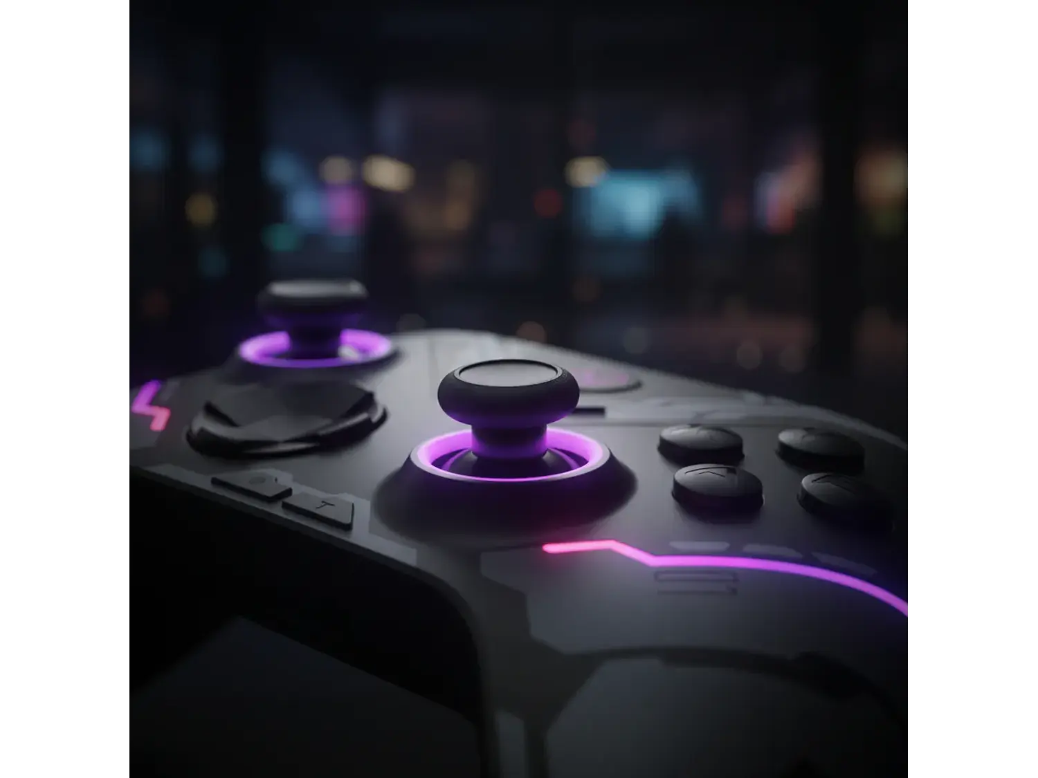 Control Inalámbrico Aolion, Efecto Hall, Rgb, Edición Mecha 4