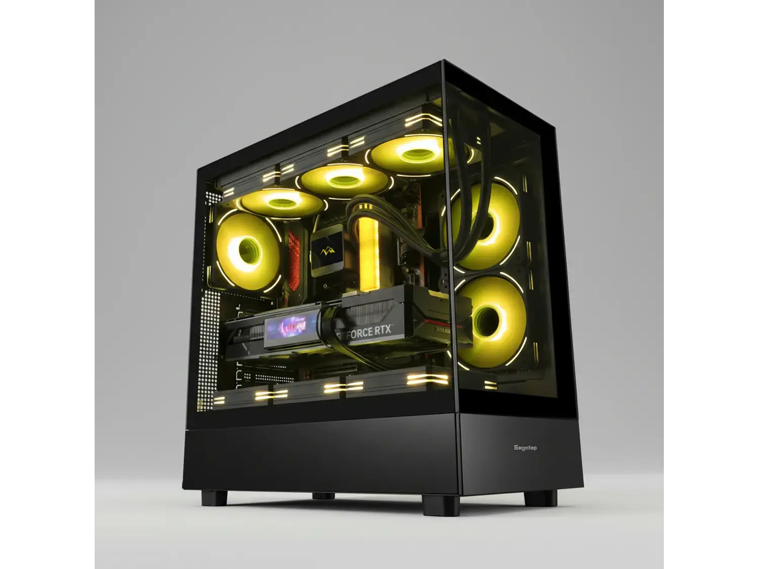 Gabinete Gamer Segotep Endura Pro, EATX, Color Negro 2