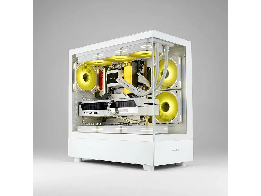Gabinete Gamer Segotep Endura Pro, EATX, Color Blanco 2