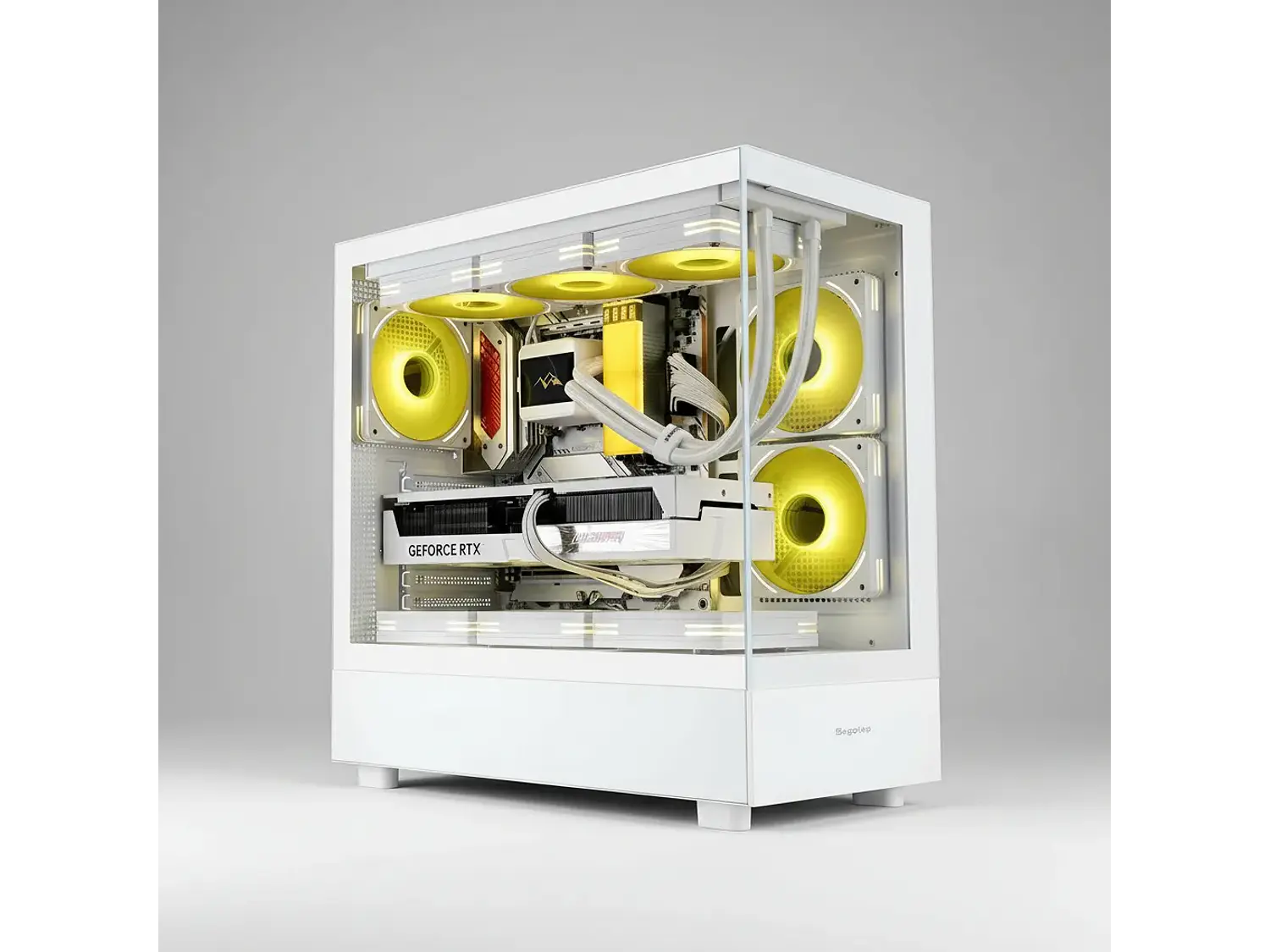 Gabinete Gamer Segotep Endura Pro, EATX, Color Blanco 2
