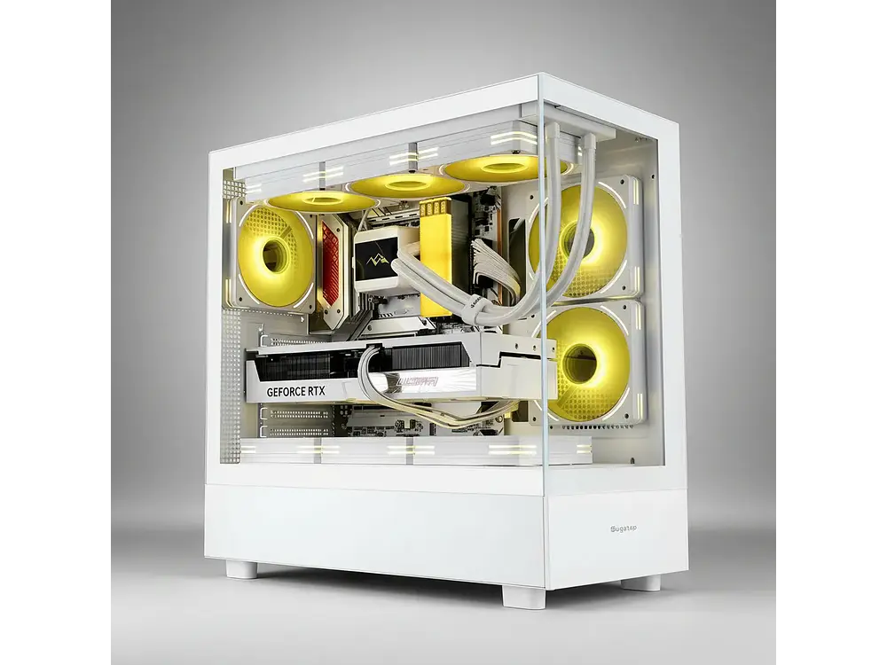 Gabinete Gamer Segotep Endura Pro, EATX, Color Blanco 3