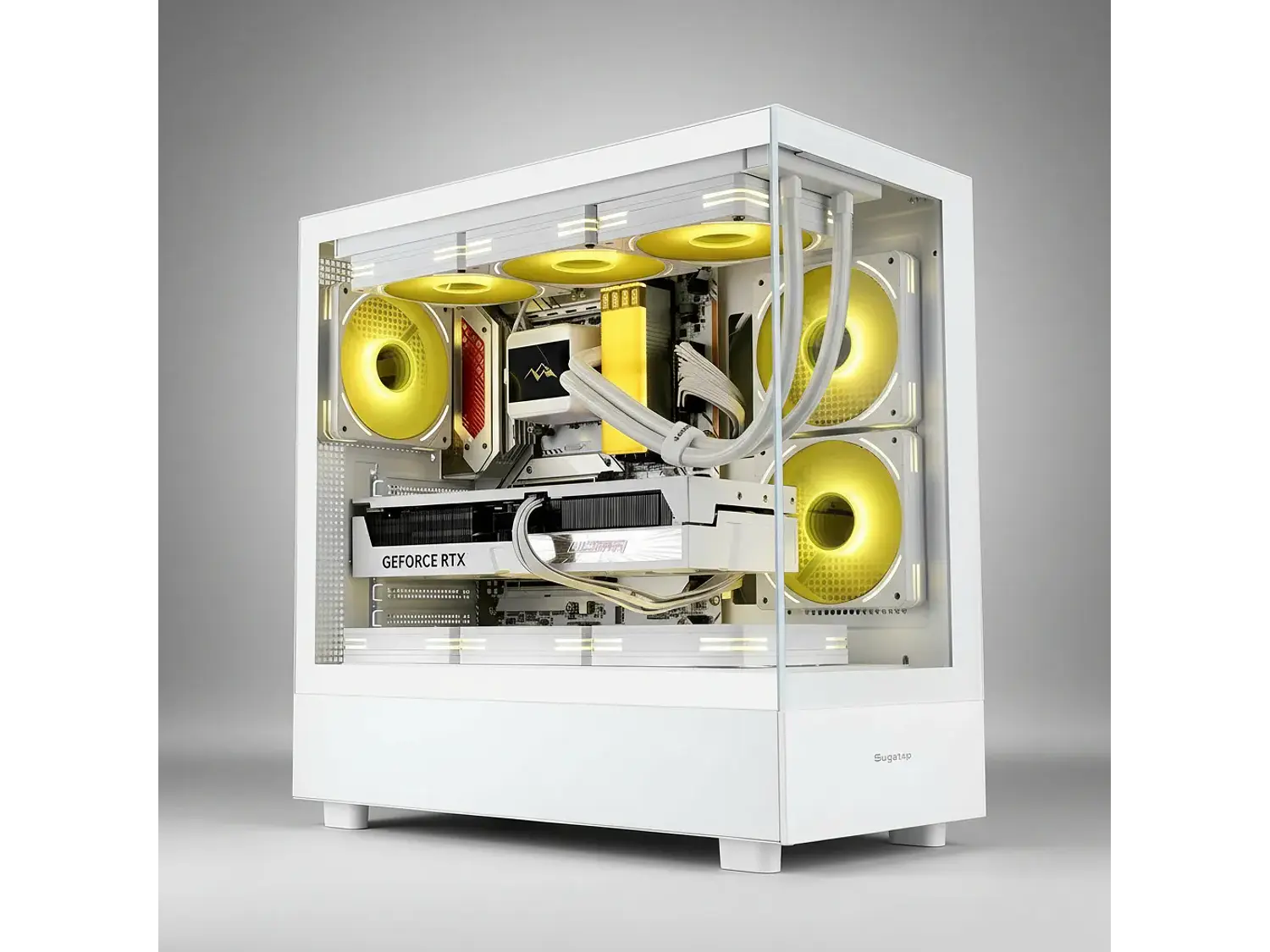 Gabinete Gamer Segotep Endura Pro, EATX, Color Blanco 3