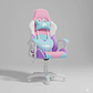 Silla Gamer Panther Reclinable, Diseño Candy Pink - Miniatura 1